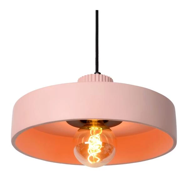 Lucide OPHELIA - Hanglamp - Ø 35 cm - 1xE27 - Roze - detail 3